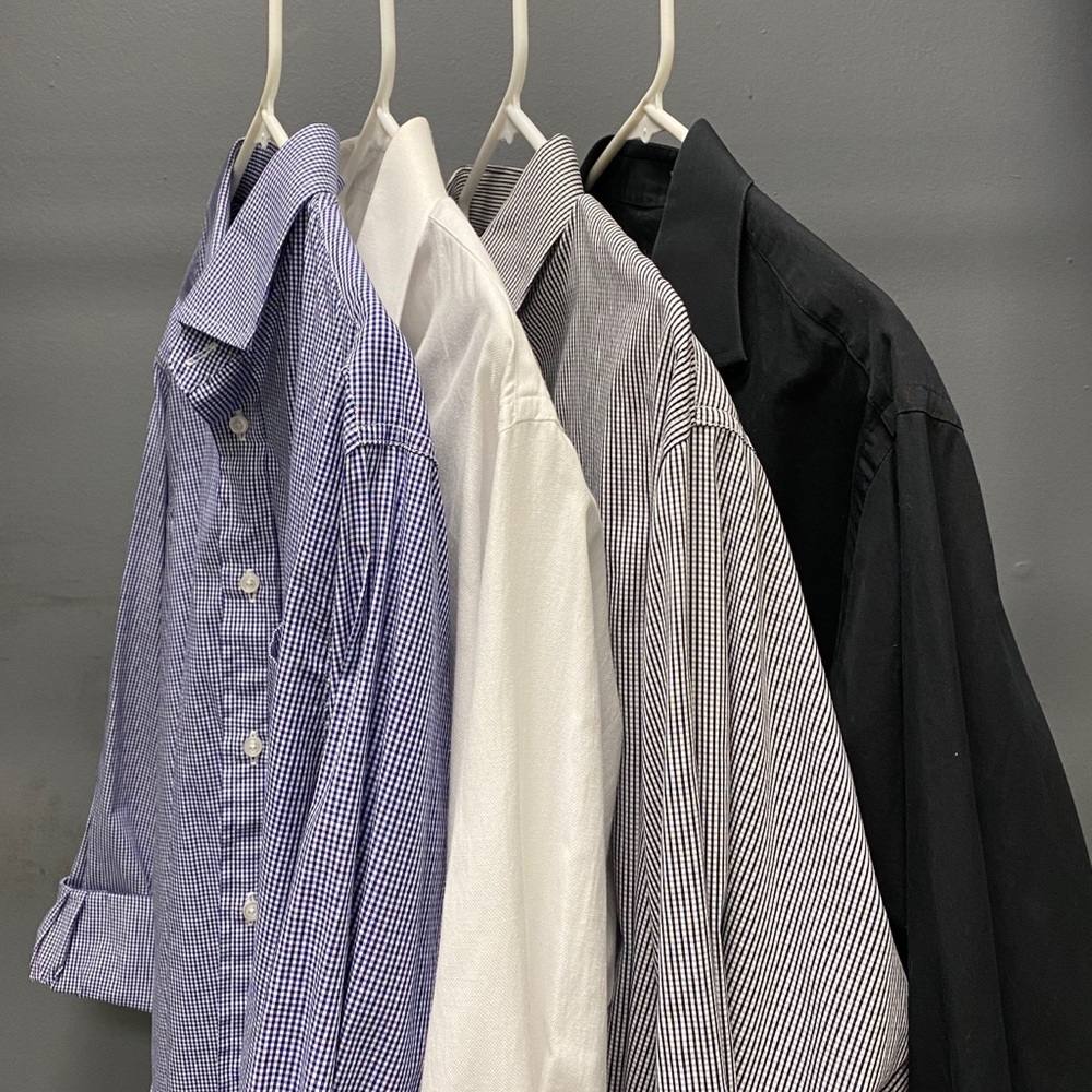 BUNDLE Custom Tailored Button Down Dress Shirts